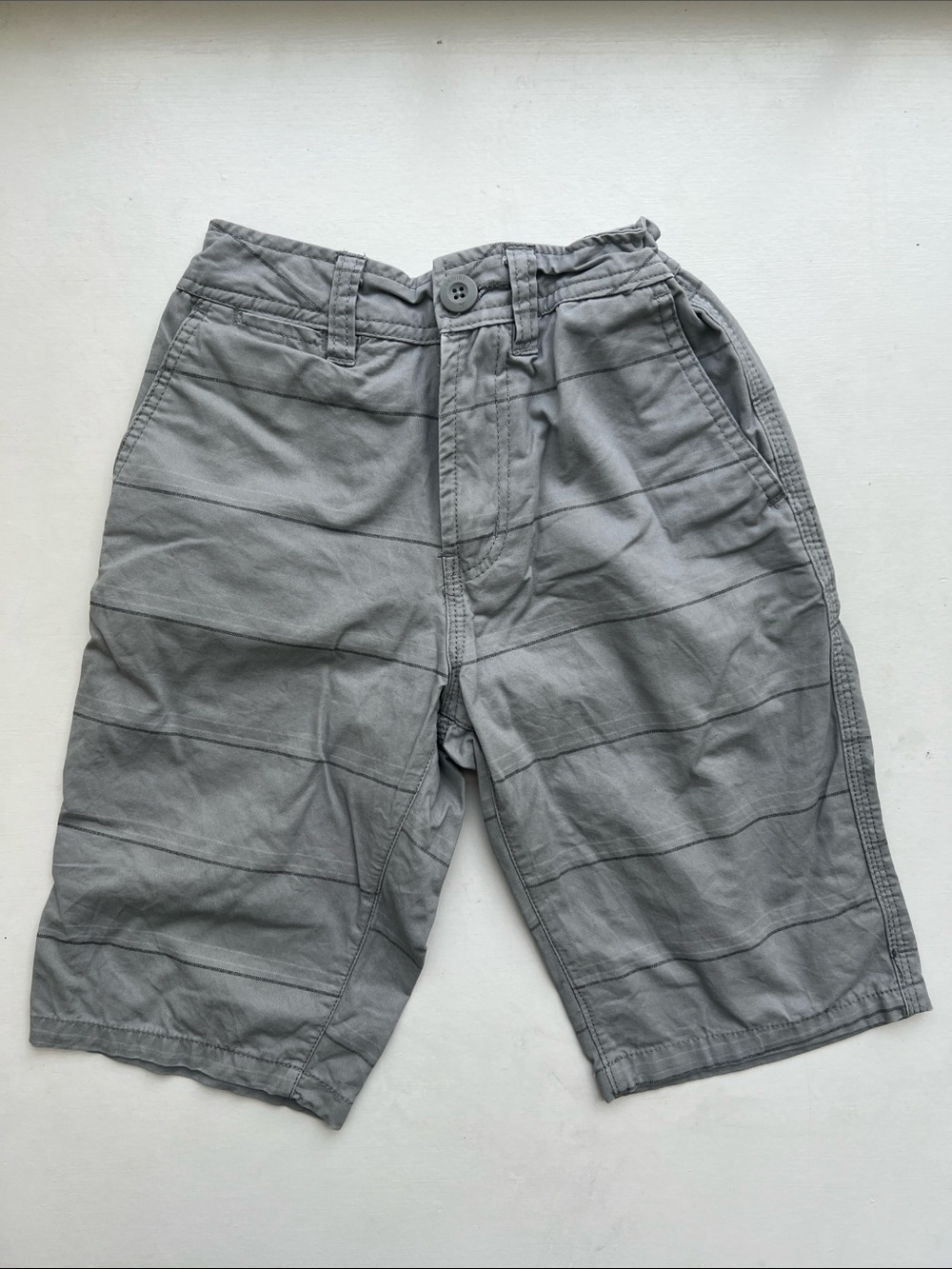 Univibe Men's Flat-Front Gray Shorts
